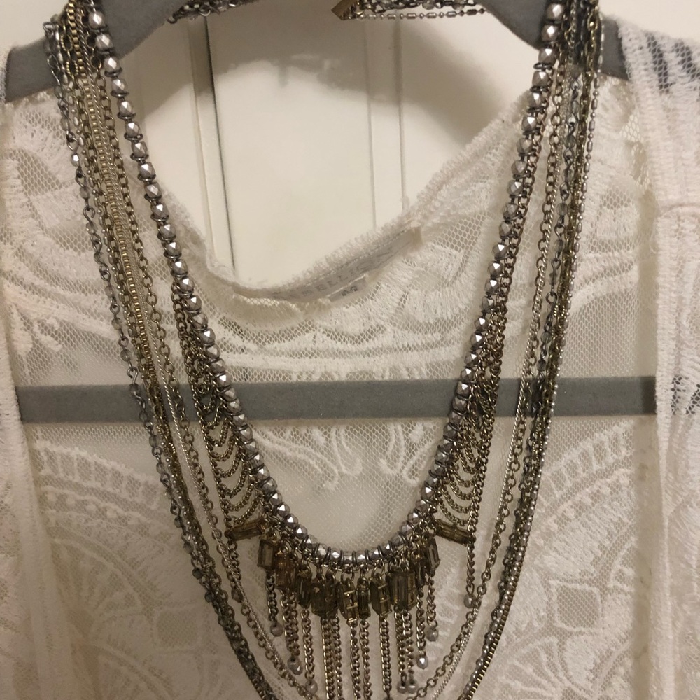 Stunning layered necklacke